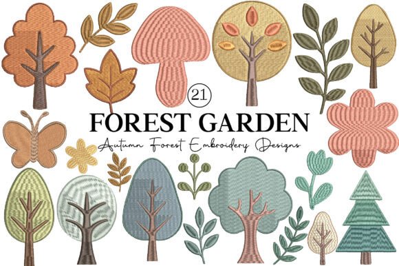 Autumn Forest Embroidery Designs: A Review for Business Use
