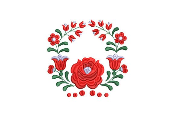 Beautiful Red Velvet Flowers Review for Seasonal Embroidery