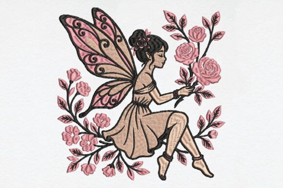 Cute Fairy Embroidery Design Review for Etsy Sellers