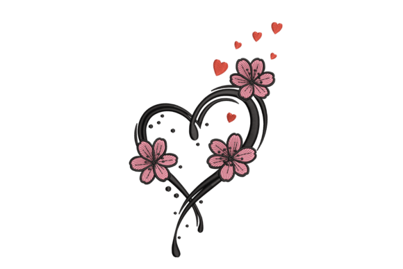 Floral Heart Swirl – Romantic: A Seasonal Embroidery Design Review