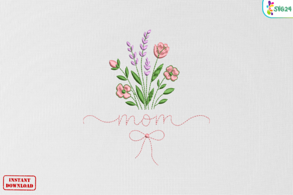 Floral Mom Love Blossom Embroidery Design Review