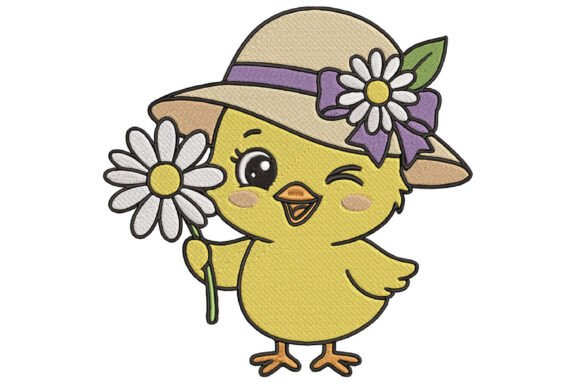 Funny Chick Embroidery Design Review: A Springtime Delight