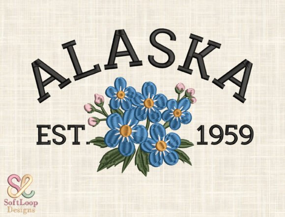 State Flower Machine Embroidery Design Review for Apparel Projects