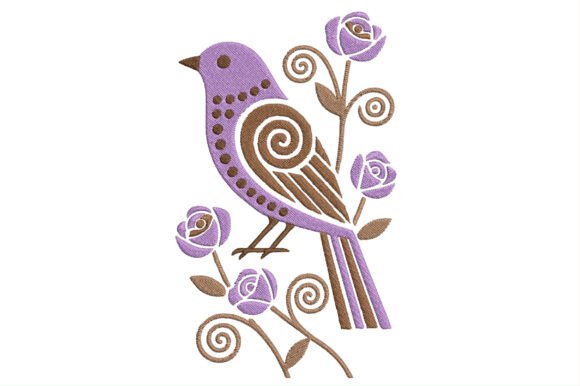 Vintage Floral Bird Embroidery Design Review for Seasonal Use